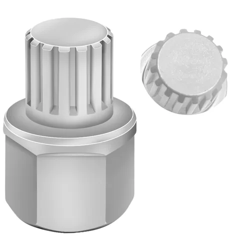 Miniatura 27 de Llave de tuerca de bloqueo de rueda de 11/15PT compatible con BMW, enchufe de tuerca de bloqueo de rueda AdaPTer, herramienta de extracción