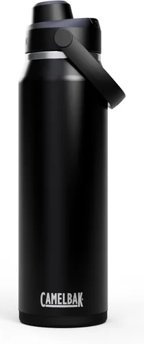 Miniatura 48 de CamelBak Thrive Chug - Botella de agua aislada de acero inoxidable, color negro, 20 onzas