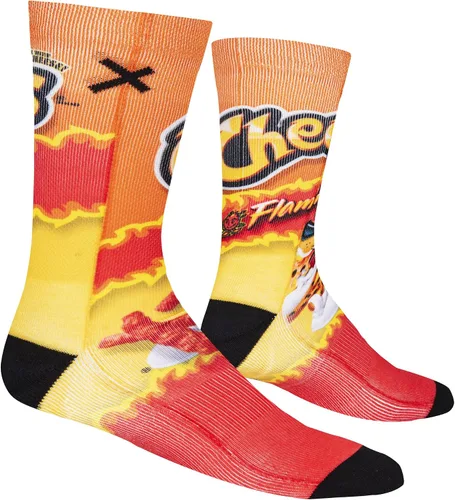 Miniatura 3 de Odd Sox, Calcetines divertidos para hombre, aperitivos de nachos, doritos, gueos, estampados Funyun