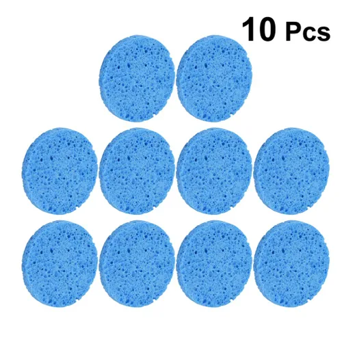 Miniatura 2 de Esponjas para Maquillaje Esponja de eliminación de maquillaje, 10 piezas comprimidas de celulosa natural esponja facial Comprimir Esponja