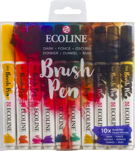 Miniatura 6 de Ecoline Juego de 10 rotuladores, colores brillantes (11509803)