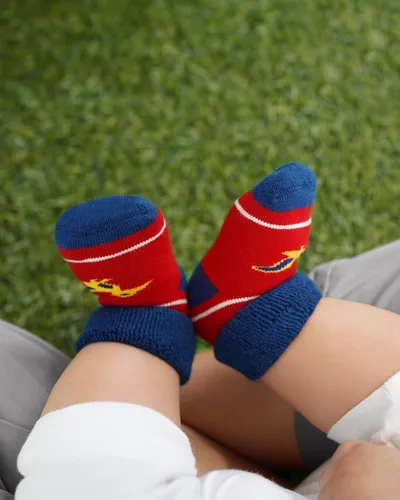 Miniatura 3 de RATIVE Calcetines para recién nacidos de 0 a 3 meses, para bebés de 3 a 6 meses, gruesos, rizos, para bebés, niños y niñas