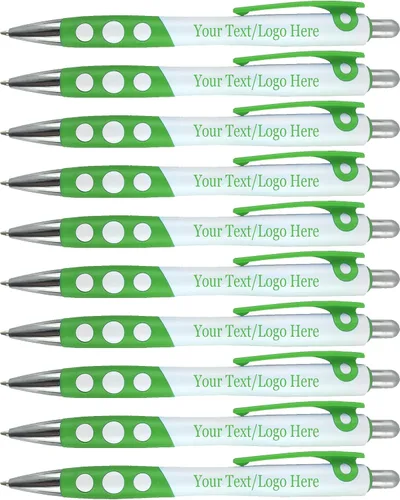 Miniatura 8 de SyPen Bolígrafos personalizados con logotipo/texto, paquete de 350 unidades a granel para negocios, fiestas y eventos, impresión personalizada
