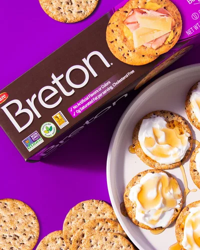 Miniatura 7 de Breton Galletas multigrano, 7.3 onzas (paquete de 3)