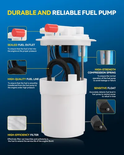 Miniatura 3 de PHILTOP FG1538 Conjunto de Bomba de Combustible Eléctrica con Unidad de Envío Compatible con Nissan Versa 1.6L Sedán/N17X 2012-2019, 2014-2019 Versa
