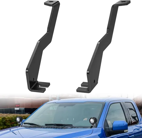 Miniatura 11 de Nilight Soporte de luz de zanja, bisagras de capó, kit de soporte de montaje para luz LED auxiliar todoterreno para luz de trabajo en Toyota 4Runner
