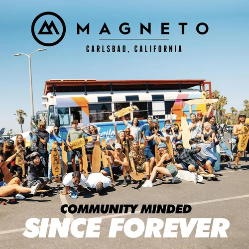 Miniatura 7 de Magneto 44 inch Kicktail Cruiser Longboard Skateboard Bamboo and Hard Maple Deck Made for Adults, Teens, and Kids Azul