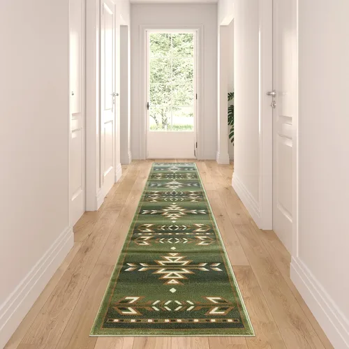 Miniatura 20 de Masada Masada Rugs Southwest - Alfombra nativa americana de 2 x 3 pies, color azul