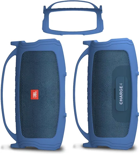 Miniatura 5 de Funda de silicona compatible con altavoz Bluetooth portátil JBL Charge 4/5, funda suave para altavoces Bluetooth JBL Charge 4/5