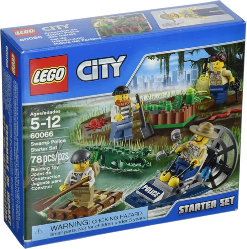 Juego de policía de pantano y ciudad LEGO (60066)
