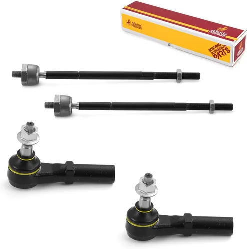 Miniatura 96 de Metrix Premium Chassis Parts - Juego de 4 barras de acoplamiento interior y exterior para Audi A3 15-16, Seat Leon 06-20 (México), 09-17 Volkswagen