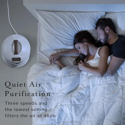 Miniatura 9 de Filter Queen - Purificador de aire para recámara Defender 4000 (mejor que HEPA). Negro - Rojo