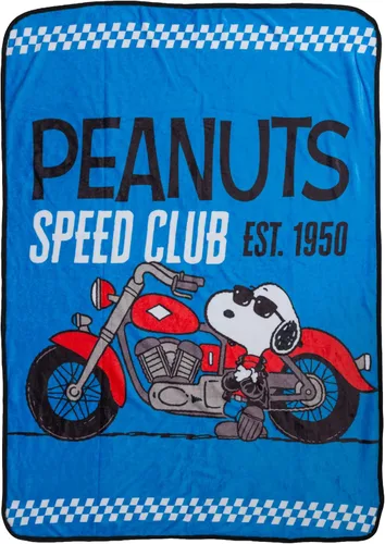 Miniatura 9 de Silver Buffalo Peanuts con Pig-Pen, Lucy, Woodstock, Schroeder, Charlie Brown, Snoopy, Sally, Peppermint Patty y Linus 45” x 60” Manta de Forro