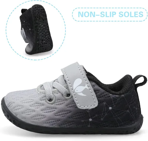 Miniatura 5 de FEETCITY Zapatillas de bebé para niños y niñas zapatos de primera caminata zapatos de cuna para recién nacidos zapatos de meter