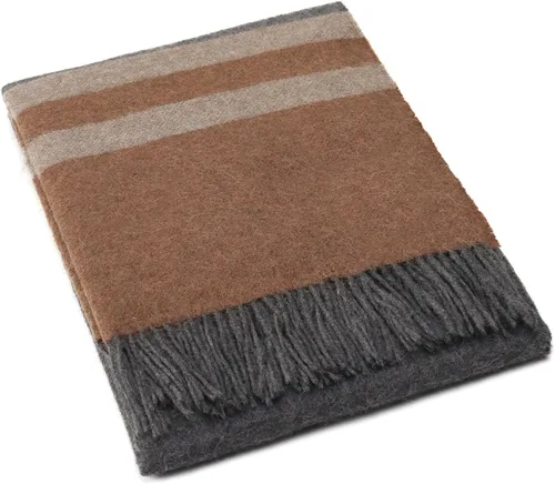 Miniatura 26 de Superfine - Manta de lana de alpaca – Manta ligera de lana merino de alpaca para uso en interiores o exteriores Manta de lana de alpaca peruana