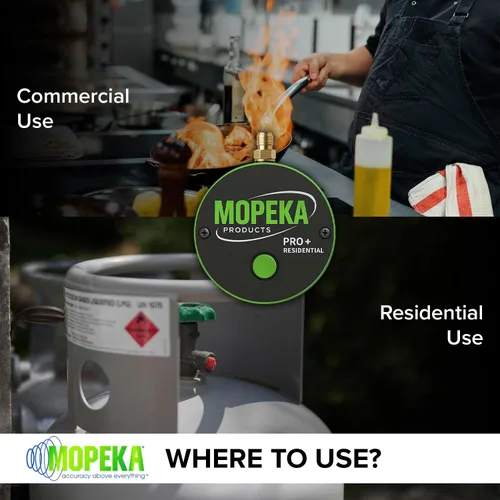 Miniatura 5 de Mopeka Pro + Sensor Celular - Sensor Ultrasónico Bluetooth y Celular Para Tanques de Propano de Acero - Perfecto Para Tanques de Propano - Hasta