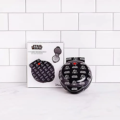 Miniatura 6 de Uncanny Brands - Mini gofrera de Darth Vader de Star Wars - Pequeño electrodoméstico de cocina