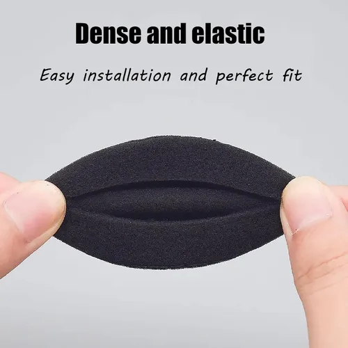 Miniatura 4 de Almohadillas de repuesto H800 compatibles con auriculares inalámbricos Logitech H800, almohadillas de esponja suaves y duraderas, almohadillas