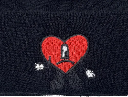 Miniatura 4 de Axaewuy Gorros de conejo y sombreros de punto, gorra bordada Merch Reggae Rapper, trajes de concierto de hip hop
