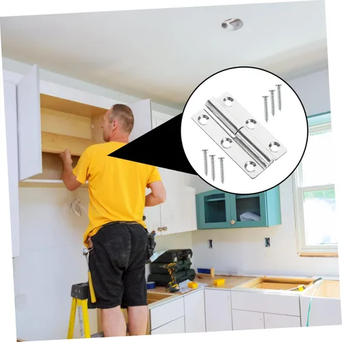 Miniatura 8 de Bisagras de acero inoxidable resistentes de 4 piezas para puertas y ventanas para uso interior y exterior