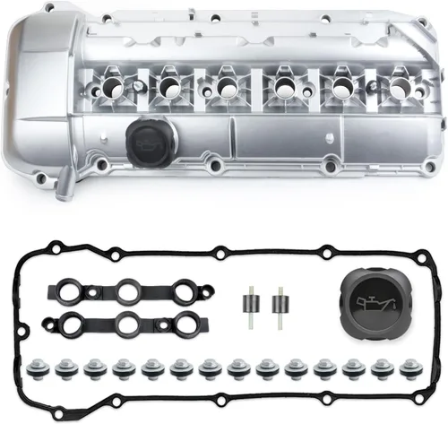 Miniatura 8 de MITZONE Tapa de válvulas del motor con pernos Compatible con 09/2002-2006 BMW X5 X3 530i 525i 325i 325ci 325xi 330i 330xi 330Ci z4 Reemplazo