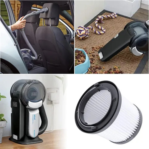 Miniatura 6 de KEEPOW Pivot - Filtro de vacío de repuesto para aspiradora de mano Black and Decker BDH2000PL PHV1410 PHV1810 PHV1210, PVF110, 6