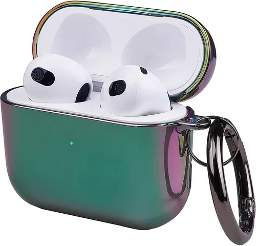 Miniatura 3 de SaharaCase Hybrid-Flex Series - Funda y kit para Apple AirPods 3 (3ª generación 2021) [Robusto] Protección de cuerpo completo, agarre antideslizante