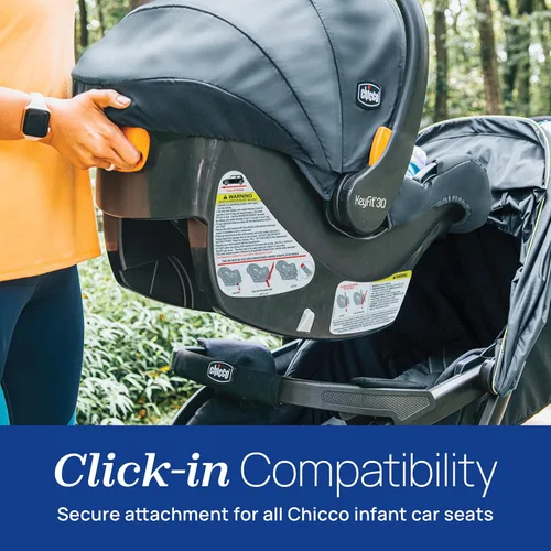Miniatura 3 de Chicco Activ3 - Cochecito para correr, cochecito todo terreno, compatible con asientos de automóvil infantiles Chicco (no incluidos)
