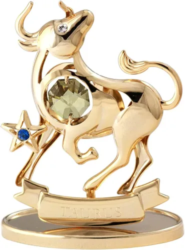 Miniatura 17 de CRYSTOCRAFT Regalo de sagitario, adorno de constelación con cristal austriaco, adorno de cristal de signo del zodiaco, colección de decoración