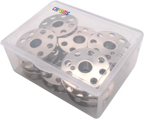 Miniatura 2 de CKPSMS -10 BOBBINS #45785 compatibles con Singer Featherweight 221,222,222-1,301,301A (BOBBINS 10PCS)