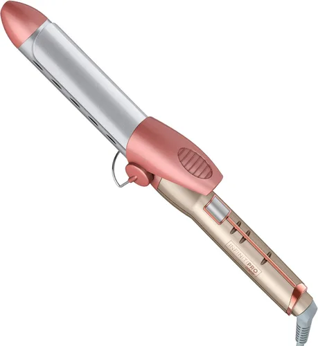 Miniatura 8 de CONAIR - Plancha rizadora de cerámica con titanio con función antiencrespamiento de 1 pulgada Infinitipro