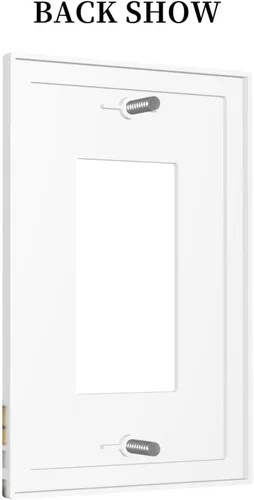 Miniatura 184 de Placa Decorativa de Pared de Granja Rústica con Cuerno de Madera para Puerta de Granero 1 Banda Duplex Cubiertas de Toma Eléctrica Soltera