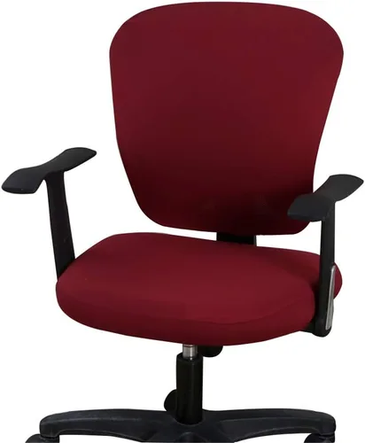 Miniatura 36 de Jinzio Funda para silla de oficina de computadora, tela protectora dividida y elástica, de poliéster, universal, para escritorio, para silla