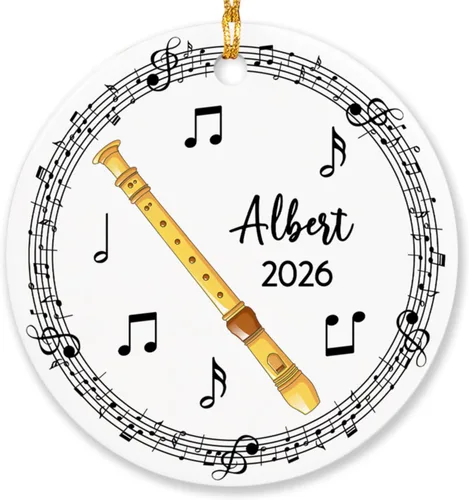 Miniatura 17 de Adorno de acordeón personalizado de Navidad, adorno de instrumento musical de acordeón para árbol de Navidad 2025, adorno de acordeón regalo