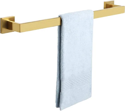Miniatura 12 de Alise Toallero negro, toallero de 16 pulgadas para baño, toallero de acero inoxidable SUS304 montado en la pared, colgador de toallas resistente