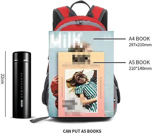 Miniatura 5 de Mochila pequeña de senderismo de 10L para niños de 3 a 6 años, para niñas y niños menores de 4 pies, mini mochila impermeable para deportes al aire
