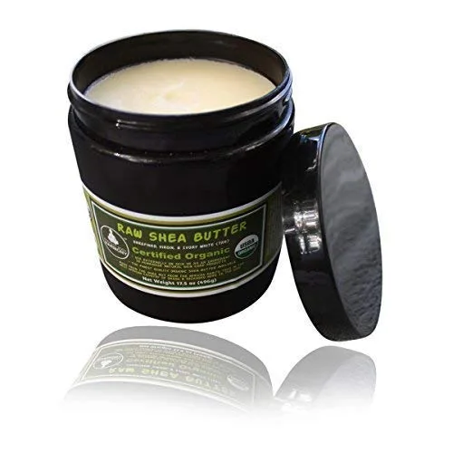 Miniatura 9 de Manteca de karité no refinada orgánica para piel con eczema o acné crema facial hidratante no comedogénica apta para bebés, para el pelo producto