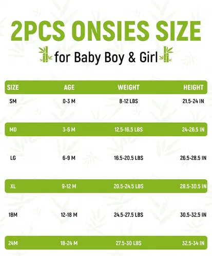 Miniatura 7 de DEFAHN 2 unids de bambú bebé mamelucos unisex Onsies sólido manga corta bebé body 0-24 meses