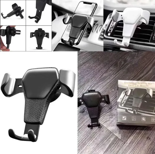 Miniatura 3 de Soporte para teléfono celular con ventilación de aire para automóvil, soporte giratorio de 360° con clip para Samsung Galaxy A15 A16 A25 A35 A55 S25