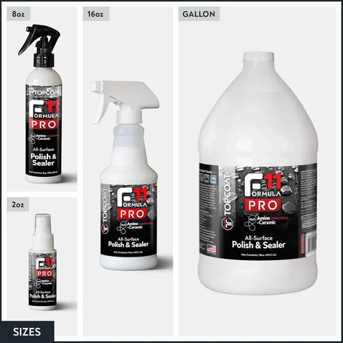Miniatura 7 de TopCoat F11PRO - Botella pulverizadora de 8 onzas para todo tipo de superficies, revestimiento de cerámica a base de agua más avanzado