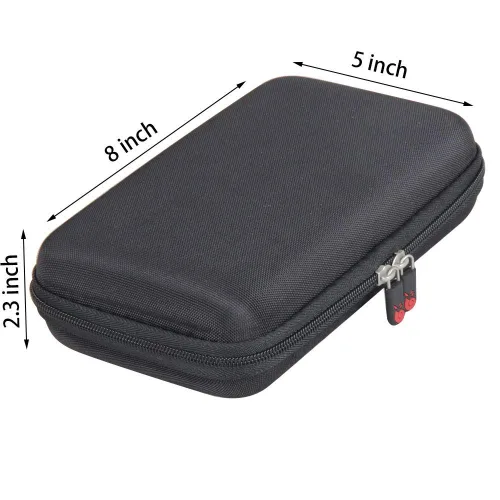 Miniatura 3 de Hermitshell Estuche de viaje para Etekcity 1022D Dual Laser Digital Termómetro Infrarrojo Pistola de temperatura (solo caso) (negro)