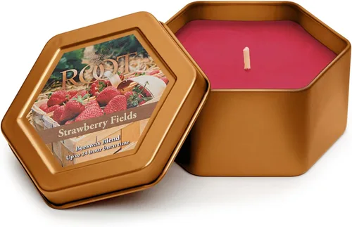 Miniatura 42 de Root Candles Velas perfumadas de cera de abeja Veriglass Premium, hechas a mano, mezcla de cera de abeja en panal, tamaño grande, vainilla francesa