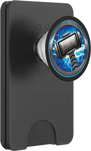 Miniatura 7 de Marvel Thor Hammer Icon PopSockets - Agarre y soporte para teléfonos y tabletas, Negro