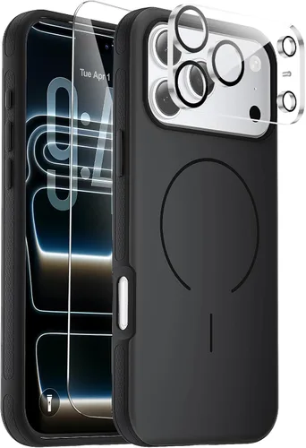 Miniatura 157 de Funda magnética para iPhone Air con protector de lente de cámara, protección grado militar de 10 pies, compatible con funda MagSafe Slim para iPhone