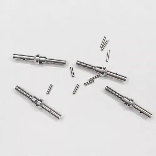 Miniatura 4 de Eje de transmisión Portal trasero delantero eje extendido Talones de acero CVD eje de transmisión para FMS FCX24 1/24 RC Accesorios de actualización