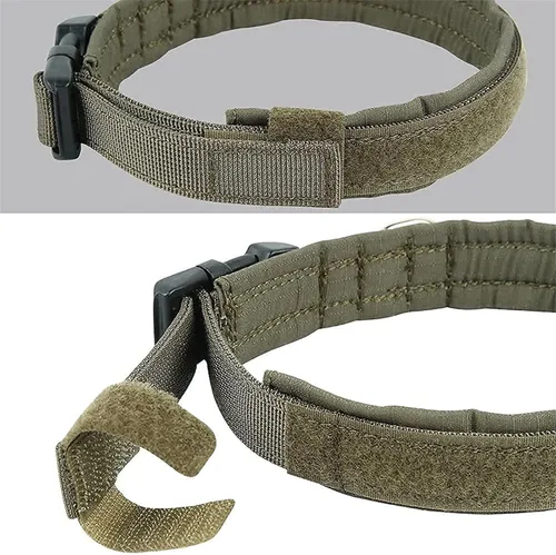 Miniatura 6 de EXCELLENT ELITE SPANKER Collar de nailon para cachorro, ajustable, suave, acolchado, resistente, hebilla de liberación rápida, ligero, sin Verde