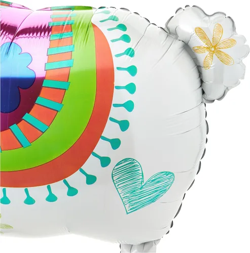 Miniatura 3 de Anagram Alpaca Llama 36" Supershape Foil Jumbo Globo de fiesta de cumpleaños