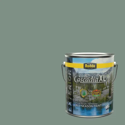 Miniatura 156 de Rodda Paint CASCADIA XL - Pintura satinada e imprimación para exteriores en uno, cuarto de galón, Annabel