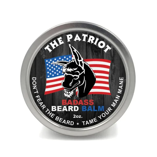 Miniatura 14 de Badass Beard Care Bálsamo para barba The Havana Haze, 2 onzas, todos los ingredientes naturales, mantiene la barba y el bigote llenos, suave