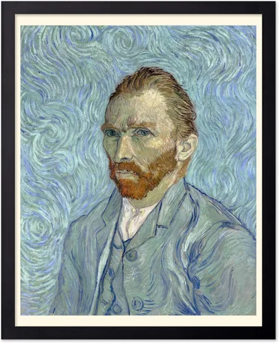Miniatura 87 de Poster Master Póster clásico de Van Gogh, impresión impresionista vintage, regalo para artista, pintor, autorretrato, sombrero de paja, dibujo